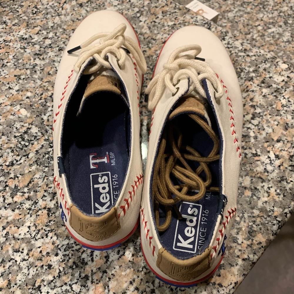 Keds Texas Rangers custom shoes